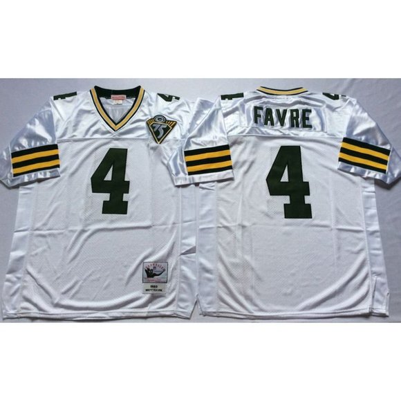 brett favre white jersey